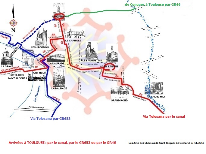 Plan de entrée de Toulouse 0