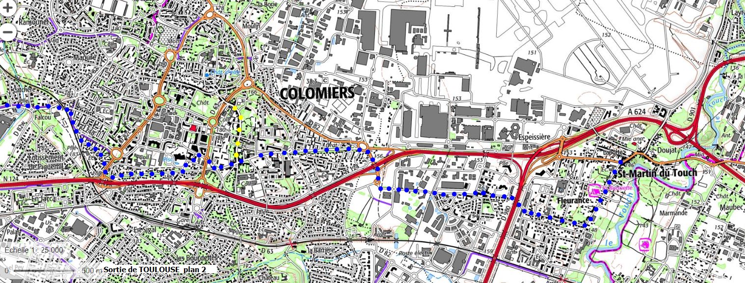 Plan sortie TLSE 2